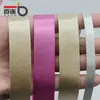 Fita de trama ouro e prata 0,5-5cm, fita para embalagem de buquê, acessórios de cabelo, laço de casamento, decoração de aniversário, acessórios DIY para confeitaria