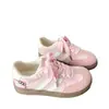 Zapatillas de entrenamiento retro alemanas para mujer, nuevos zapatos casuales de moda 2026 para mujer, zapatos blancos estilo campus estudiantil, hechos a medida