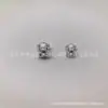 Accesorios para bebé de Plata Pura 999 plata dura 3D DIY cuentas sueltas luantong accesorios de joyería venta directa de fábrica