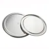 Nuevos productos al por mayor tapa para bandeja de pizza de 6 pulgadas tapa para bandeja para hornear aleación de aluminio tapa para pizza tapa para bandeja para hornear tapa para pizza utensilios para hornear