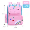 Nova mochila escolar para alunos do ensino fundamental Unicórnio 1ª a 6ª série crianças meninos e meninas 6-12 anos alívio de peso proteção da coluna vertebral mochila