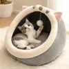 Cama Acogedora tipo Cueva para Gatos, Cama Cubierta para Mascotas para Gatos Pequeños y Medianos  ( Talla S )