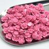 Pulsera de cuentas planas de color rosa de primavera acrílicas con cuentas de color sólido, collar para niños, accesorios de cuentas