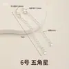 Cadena de extensión de acero de titanio, pulsera de perlas ajustable, cadena de extensión para collar, cadena para clavícula, cadena de cola, accesorios de cadena con cierre de langosta