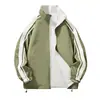 Envío Gratis Chaqueta Reversible Pareja Holgada Cuello Alto Nueva Moda Primavera y Otoño Marca Chaqueta Deportiva Casual