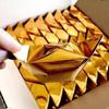 Lingotes de Ouro Atacado Produtos Semi-Acabados, Ouro em Papel Espesso, Dobradura de Papel, Caixa Fechada de Dinheiro de Papel, Oferendas de Papel, Artigos Sacrificiais Fabricados em Fábrica para os Festivais de Qingming e Zhongyuan