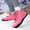 2024 outono e inverno direto da fábrica novo forro de lã botas de neve à prova d'água quentes respiráveis casais sapatos de algodão casuais de alta