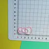 Poliéster Transparente Lunares Cuadros Lazo Asimétrico Accesorios de Gato Diadema DIY Corbata de Lazo Material Hecho a Mano Funda para Teléfono Móvil