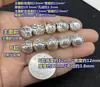 Cuentas Espaciadoras Huevo Daruma 3D de Plata Pura S999, Auspiciosas y Protectoras, Se Cree que Traen Buena Suerte, Accesorios de Plata para Manualidades, Estilo Exquisito