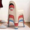 Envío Gratis Silla Doméstica de Plástico Silla con Respaldo para Niños Mesa de Café Taburete Bajo Banco Pequeño Taburete Pequeño para Adultos
