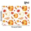 Papel de Regalo de Acción de Gracias Transfronterizo con 12 Diseños: Calabaza, Hoja de Arce, Girasol, Papel de Regalo, Papel Couché, Empaque de Regalo DIY