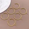 Anillo Abierto de Ajuste para Perla Color Cobre Chapado en Oro de 18 Quilates Adhesivo Conserva Color Anillo Plano Ajustable para Dedos Anillo de Dedo Accesorios para Pendientes Materiales