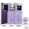 Capa para celular MateX7 SULADA Yadun com pulseira de pulso e suporte magnético compatível com Huawei MateX6 capa protetora líquida