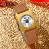 Ofns Amazon Más Vendido Reloj de Cuarzo Correa Clásica Reloj para Estudiante Mujer Viajero Aleación Cepillada Reloj Casual Mujer