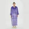 Pijama Manta Gruesa Reversible, Manta con Capucha Perezosa, Manta Portátil, Manta Cálida de Casa Holgada, Manta de una Pieza, Dropshipping Disponible