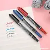 700 Marcador à Base de Óleo Extra Bold Promoção Material de Escritório Marcador de Ponta Larga Caneta de Marcação para Logística Venda Direta da Fábrica