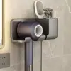Suporte de secador de cabelo para banheiro de casa suporte de secador de cabelo para banheiro montado na parede suporte de secador de cabelo sem perfuração