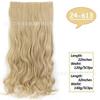 Peruca europeia e americana, peça de cabelo com intranet, cinco cartões, cabelo cacheado, sem costura, remendo de cabelo, cortina de cabelo, seda de alta temperatura, clipe de cabelo de uma peça