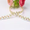 Venta al por mayor del fabricante Cortinas de Encaje Dorado, Encaje de Hilo Dorado y Plateado Ondulado, Accesorios para Ropa, Rojo, Rosa, Azul, Verde, Amarillo, Encaje Colorido