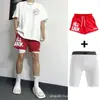 Transfronterizo Transfronterizo Nuevos Pantalones Cortos Deportivos Malla Secado Rápido Marca de Moda para Hombre Pantalones de Entrenamiento para Piernas de Boxeo Pantalones Cortos de Baloncesto Hombre