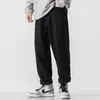 Pantalones de Trabajo Estilo Japonés para Hombre, Pantalones Largos Holgados Rectos de Pierna Ancha para Otoño e Invierno, Pantalones Largos Caqui de Marca de Moda para Hombre, Transfronterizo