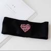 Amor Cabelo Banda Lenço De Abas Largas Esportes Das Mulheres Pacote De Cabelo Faixa De Cabelo Outono Correndo Yoga Alfabeto Headband Lua Headgear Headgear Headgear