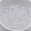 Cuentas redondas lisas de cristal de color sólido de 4-16 mm con agujeros, cuentas sueltas para manualidades, accesorios de joyería, fabricantes, venta al por mayor