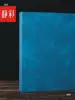 Pasta com Encadernação em Espiral, Capa Dura em Couro, Formato A4, com Folhas Soltas, em Estoque, Livro para Armazenamento de Amostras de Tecido com 3 Furos, Livro de Amostras de Cartões Coloridos, Livro de Amostras de Tecido em Branco