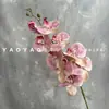 Decoración de Mesa Escandinava de Falenopsis de 9 Cabezas Impresa en 3D Película Floral de Boda Flor Artificial de Falenopsis Accesorios para Fotografía
