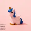 Artesanato de Resina de Unicórnio de Novo Produto Transfronteiriço Criativo Armário de Exibição Doméstico Decoração de Mesa de Escritório Ornamentos de Entrada