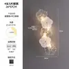 Lámpara de araña para sala de estar estilo francés con flores de cristal, modelo nuevo de espectro completo de alta gama para comedor, dormitorio y estudio