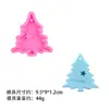 Árvore de Natal Transfronteiriça Formato de Floco de Neve Artesanal DIY Atmosfera Festiva Vela de Aromaterapia Gesso Pequeno Pingente Molde de Silicone