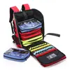 Cremallera Impermeable Gran Capacidad 6 Bolsas Pequeñas Nivel de Inyección Mochila de Rescate de Emergencia Mochila