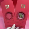 Adesivos de Telefone de Ouro Puro 999 para o Festival da Primavera, Artesanato em Metal de Envelope Vermelho de Alta Qualidade, Presentes para Reunião Anual