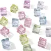 Cubos de Gelo Artificiais Acrílicos Translúcidos Contas Não Porosas Contas Soltas Contas em Fio Pulseira DIY Feita à Mão Corrente de Celular Acessórios