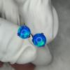 Aleación de Titanio F136 Aurora Aobao Tres Garras Jelly Opper Bola Rosca Interna Pendientes Labio Uña Lengua Uña Perforación Joyería Accesorios