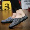 Sapatos loafer slip-on atacado chinelos masculinos sapatos casuais de linho sapatos masculinos para dirigir sapatos masculinos da moda meio preço 699