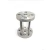Visor de Vidro para Tubulação Tipo Flange Dupla de Aço Inoxidável 304 Janela de Observação Visual de Fluido Visor de Vidro Borossilicato