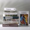 Libro de simulación de inglés moderno, decoración para el hogar, dormitorio, estudio, muebles, estilo nórdico, modelo de habitación, revista de ajuste suave, accesorio, libro.