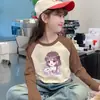 Camiseta Térmica de Forro Polar para Niñas Otoño Invierno 2026 Nueva Dulce Estilo Coreano para Niños Camiseta de Manga Larga con Bloque de Color