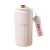 Caneca de Café com Display Digital Inteligente e Controle de Temperatura, Copo Isolado Portátil para Viagem, Aço Inoxidável 316, para Carro e Escritório, Alta Aparência, Copo de Água