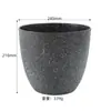 Macetas de Jardinería Engrosadas para Flores y Plantas Verdes Estilo Europeo Macetas Simples Hogar Sala de Estar Balcón de Pie Macetas de Plástico