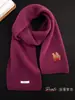 Bufanda de Lana Merina 100% "Christmas Story" para Avena, Bufanda Gruesa de Punto para Pareja, Invierno Mujer