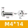 Tornillos Externos Hexagonales Huecos de Acero Inoxidable 316 con Orificio Pasante de Drenaje y Escape, Tornillos Perforados para Roscado al Vacío
