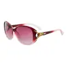 Nuevas Gafas de Sol de Moda con Cabeza de Zorro para Mujer Gafas de Sol de Camelia y Rosa Gafas de Sol Versátiles de Montura Grande de Moda