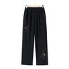 Calça de Verão Feminina Fina Comprimento no Tornozelo Solta Reta Média Idade Calça Feminina Elástico Cintura Alta Calça para Vovó Idosa