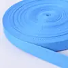 Fita de Poliéster-Algodão de Trama Simples para Mochila Cinto Elástico de Yoga Cós Bolsa de Lona Portátil Tecelagem de Amarração para Acessório de Roupa de Algodão