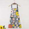 Delantal impermeable y a prueba de aceite, estampado de estilo japonés, para cocina doméstica, a prueba de suciedad, lindo delantal de cocina de estilo coreano para mujeres y adultos a la moda.