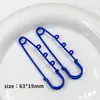 Broche de Seguridad con Hebilla de Hierro en Bucle y Laca de Colores Dulces Pin de Seguridad DIY Ropa Bolsa Colgante Accesorio Decoración