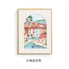 Pintura Decorativa de Restaurante Color Crema Estilo Francés, Pintura de Alta Gama para Cabecera de Dormitorio, Arte de Pared para Entrada, Mural Artístico para Nicho de Sala de Estar, Nuevo